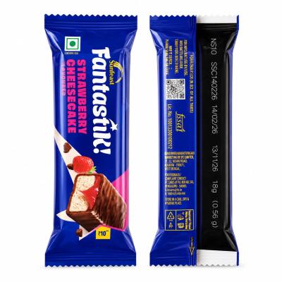 Sunfeast Fantastik! Strawberry Cheesecake Flavoured Cake – 18g